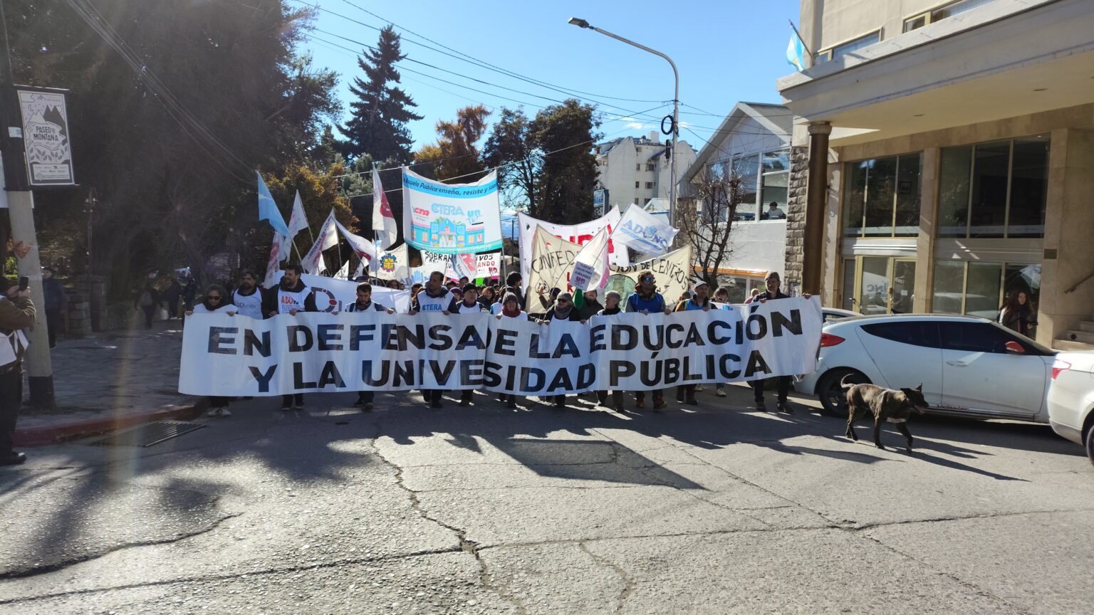 La defensa de las universidades volvió a copar las calles