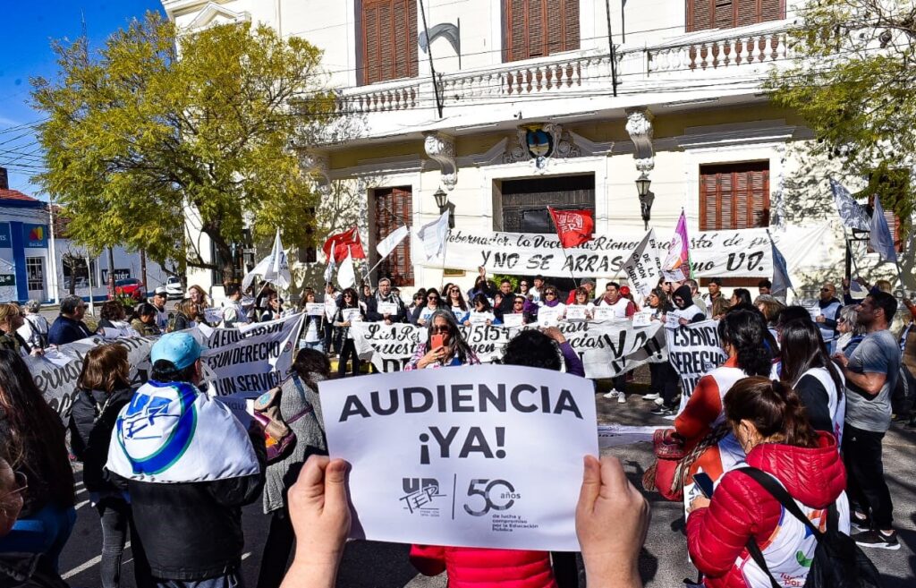 Los docentes rionegrinos vuelven a parar